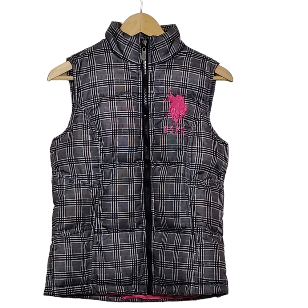 U.S. Polo Assn. Vest Plaid